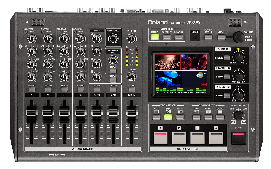 Audio Visual | Video Mixer | Roland VR-3EX